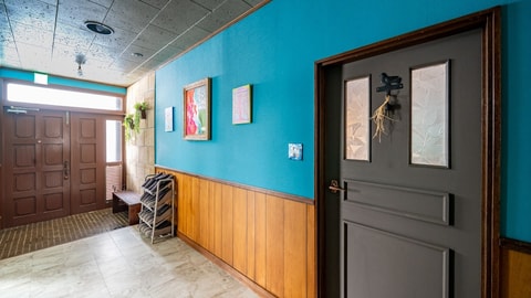 Interior entrance