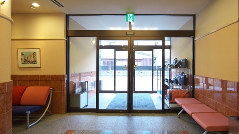 Interior entrance