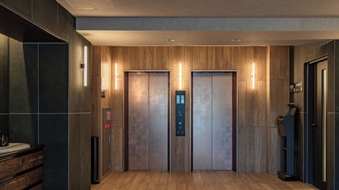 Interior entrance