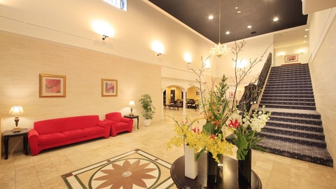 Interior entrance