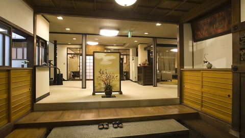 Interior entrance