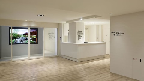 Interior entrance