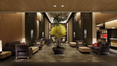 Interior entrance