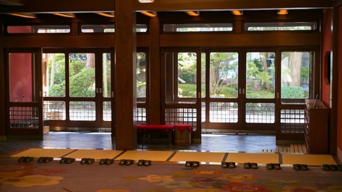 Interior entrance