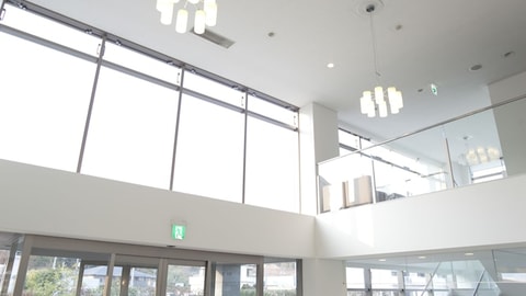 Interior entrance