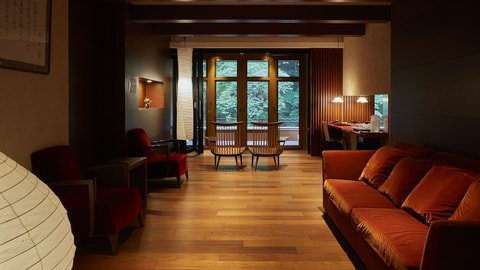 Lobby sitting area