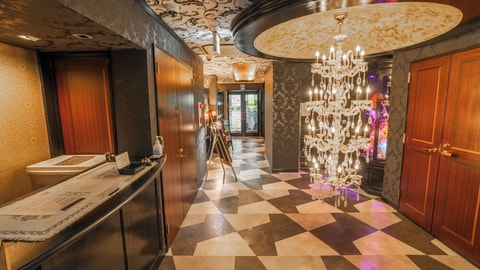 Interior entrance