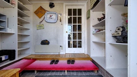 Interior entrance