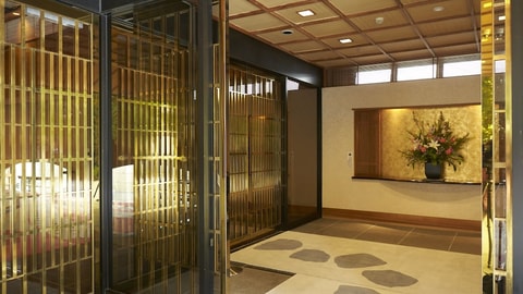 Interior entrance