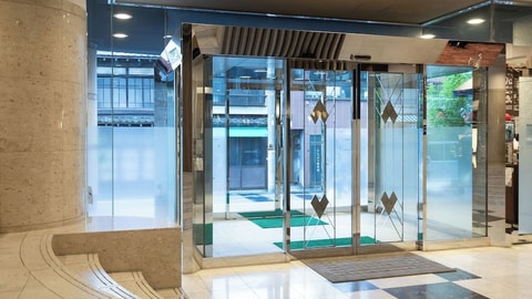 Interior entrance