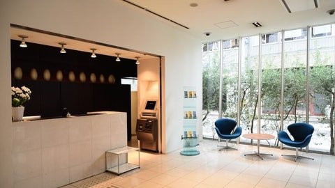 Interior entrance
