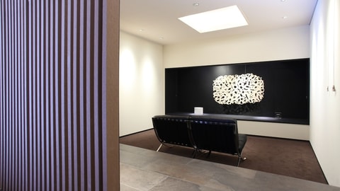 Interior entrance