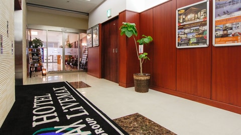 Interior entrance