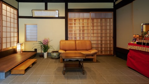 Lobby sitting area