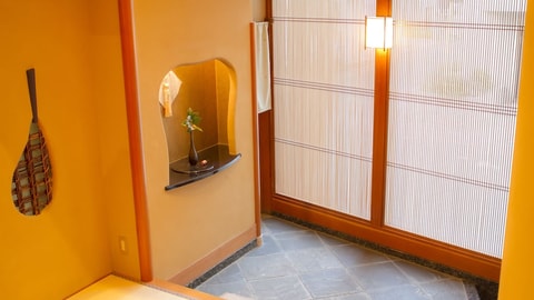 Interior entrance