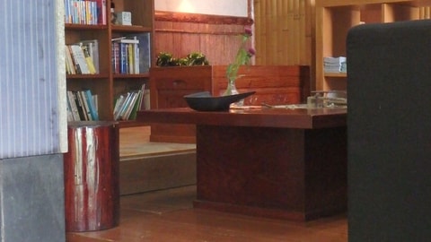 Interior entrance