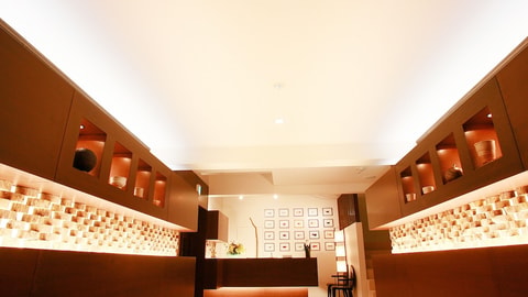 Interior entrance