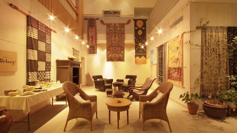 Interior entrance