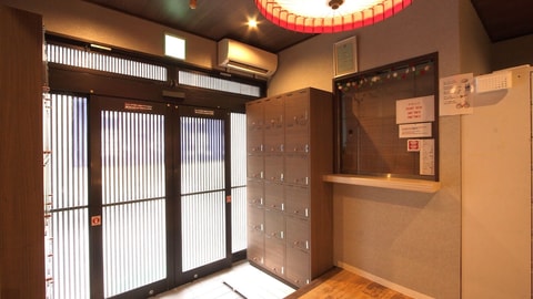 Interior entrance