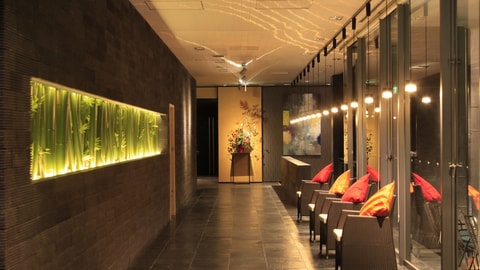 Interior entrance