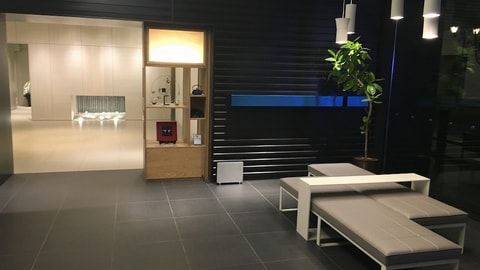 Interior entrance