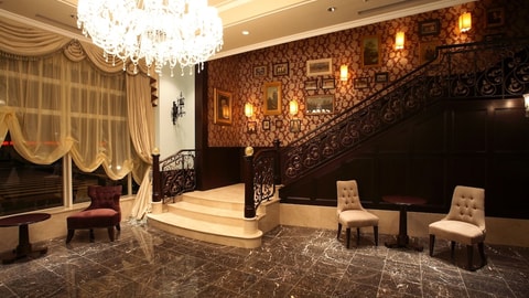 Interior entrance