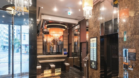 Interior entrance