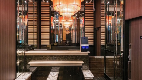 Interior entrance