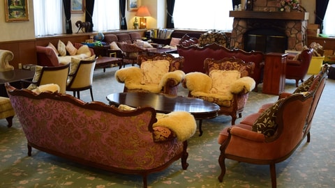 Lobby sitting area