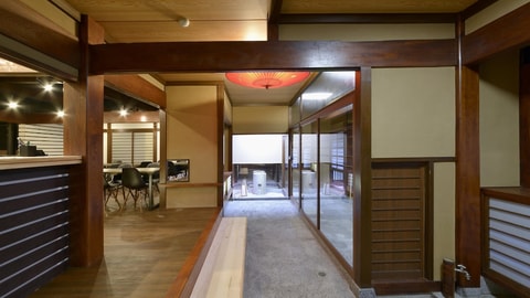 Interior entrance