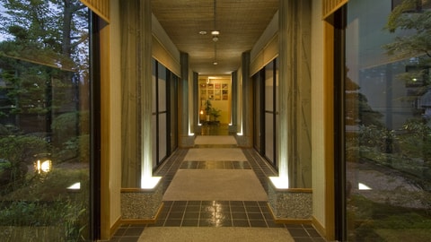 Interior entrance