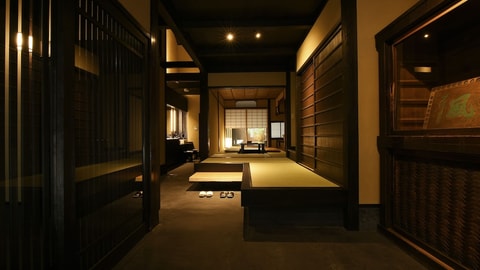 Interior entrance
