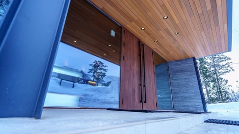 Interior entrance