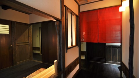 Interior entrance