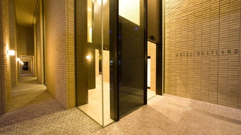 Interior entrance
