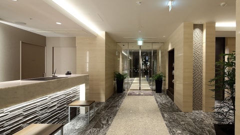 Interior entrance