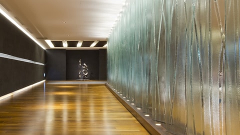 Interior entrance
