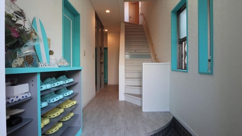 Interior entrance