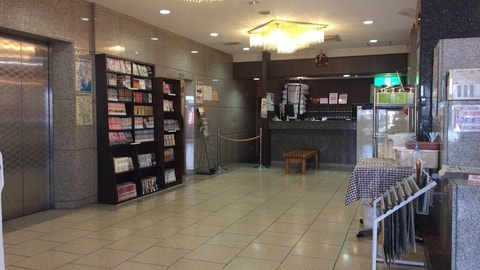 Interior entrance