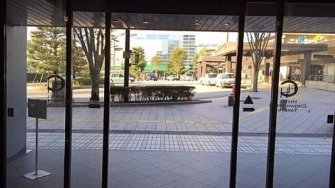 Interior entrance