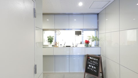 Interior entrance