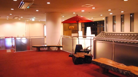 Interior entrance