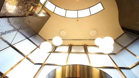 Interior entrance