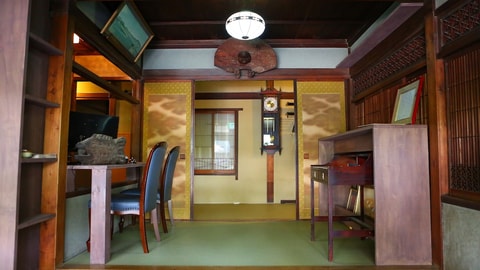 Interior entrance