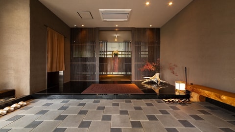 Interior entrance