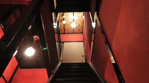 Interior entrance