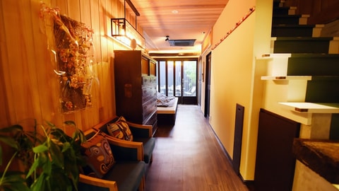 Interior entrance