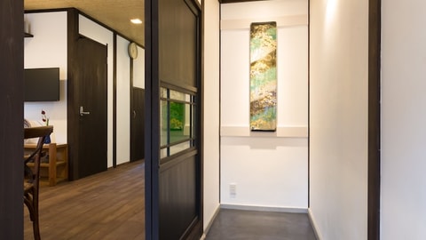 Interior entrance