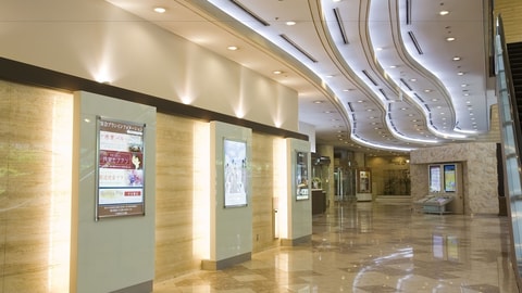 Interior entrance