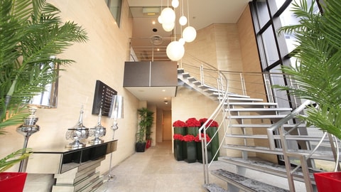 Interior entrance